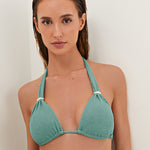 Firenze Bia Tube Bikini Top - Seaglass - Simply Beach UK