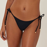 Firenze Tie Side Full Bikini Pant - Black - Simply Beach UK