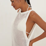 Erika Short Cover Up - White - Simply Beach UK