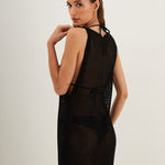 Erika Short Cover Up - Black - Simply Beach UK