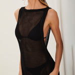 Erika Short Cover Up - Black - Simply Beach UK