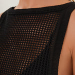 Erika Short Cover Up - Black - Simply Beach UK