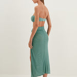 Karen Midi Skirt - Seaglass - Simply Beach UK