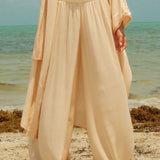 Sequin Palazzo Pants - Melon - Simply Beach UK