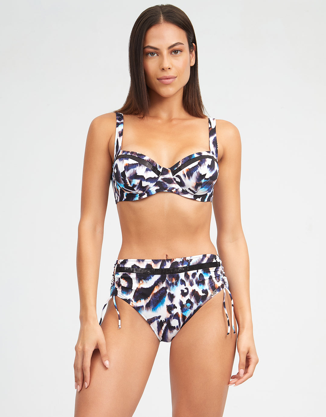 Alika Maxi Bikini Pant - Animal - Simply Beach UK