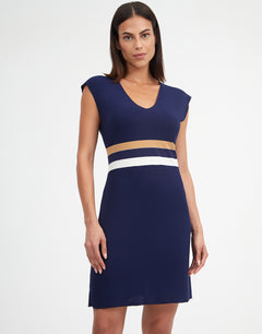 Doris Beach Dress - Navy - Simply Beach UK