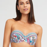 Laia Underwired Bandeau Bikini Top - Simply Beach UK