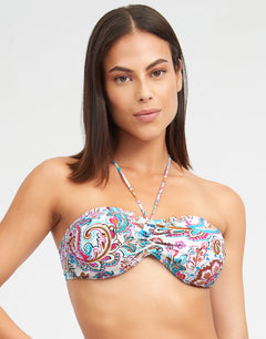 Laia Bandeau Bikini Top - Simply Beach UK