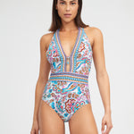 Laia Plunge Swimsuit - Simply Beach UK