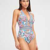 Laia Plunge Swimsuit - Simply Beach UK