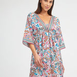 Laia Gathered Beach Dress - Simply Beach UK