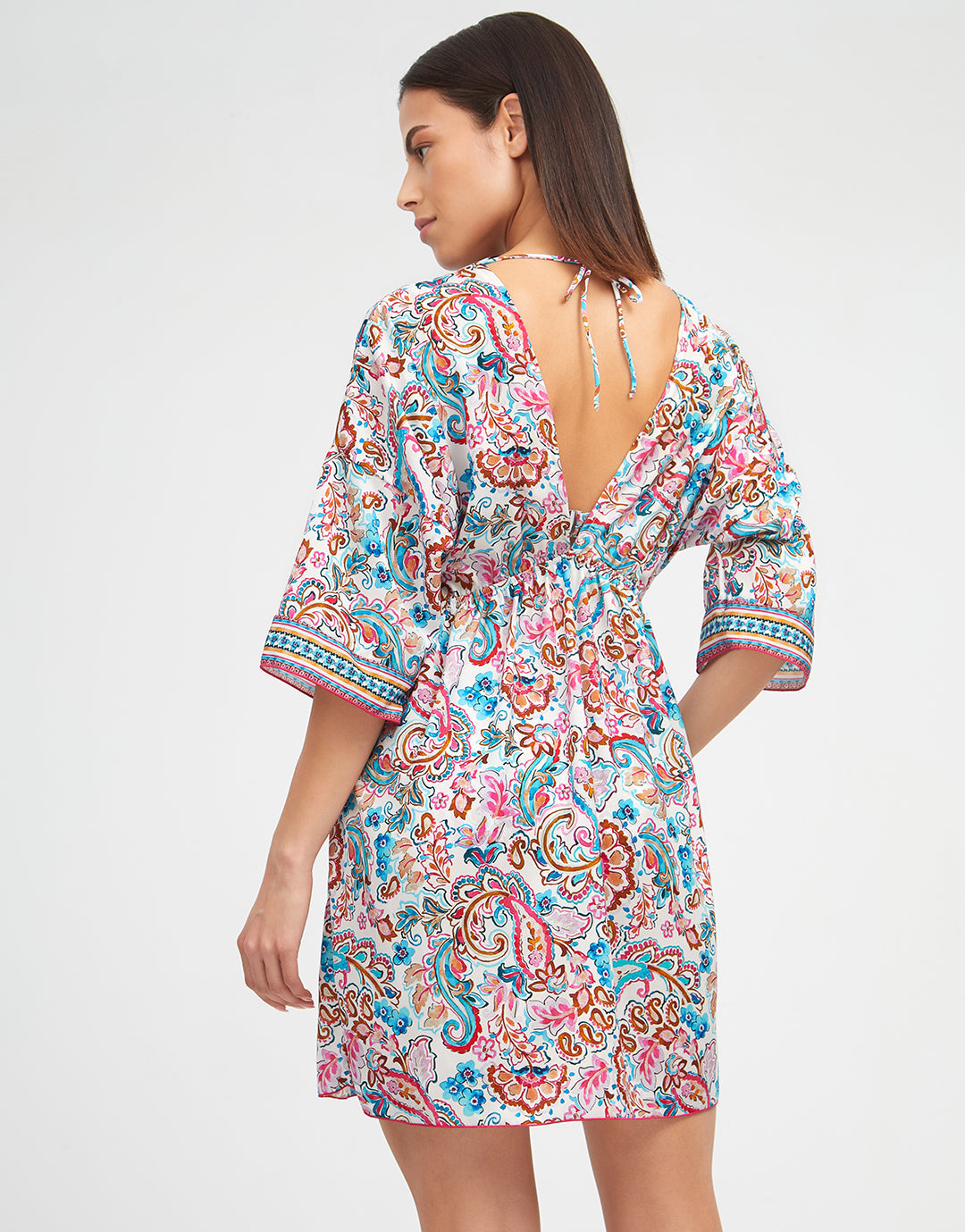 Laia Gathered Beach Dress - Simply Beach UK