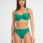 Stella Underwired Bikini Top - Green - Simply Beach UK