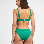 Stella Underwired Bikini Top - Green - Simply Beach UK